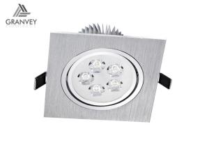 China 7W 10W LED Recessed Ceiling Lights Fixtures , LED Recessed Can Lights With Spray Paint factory