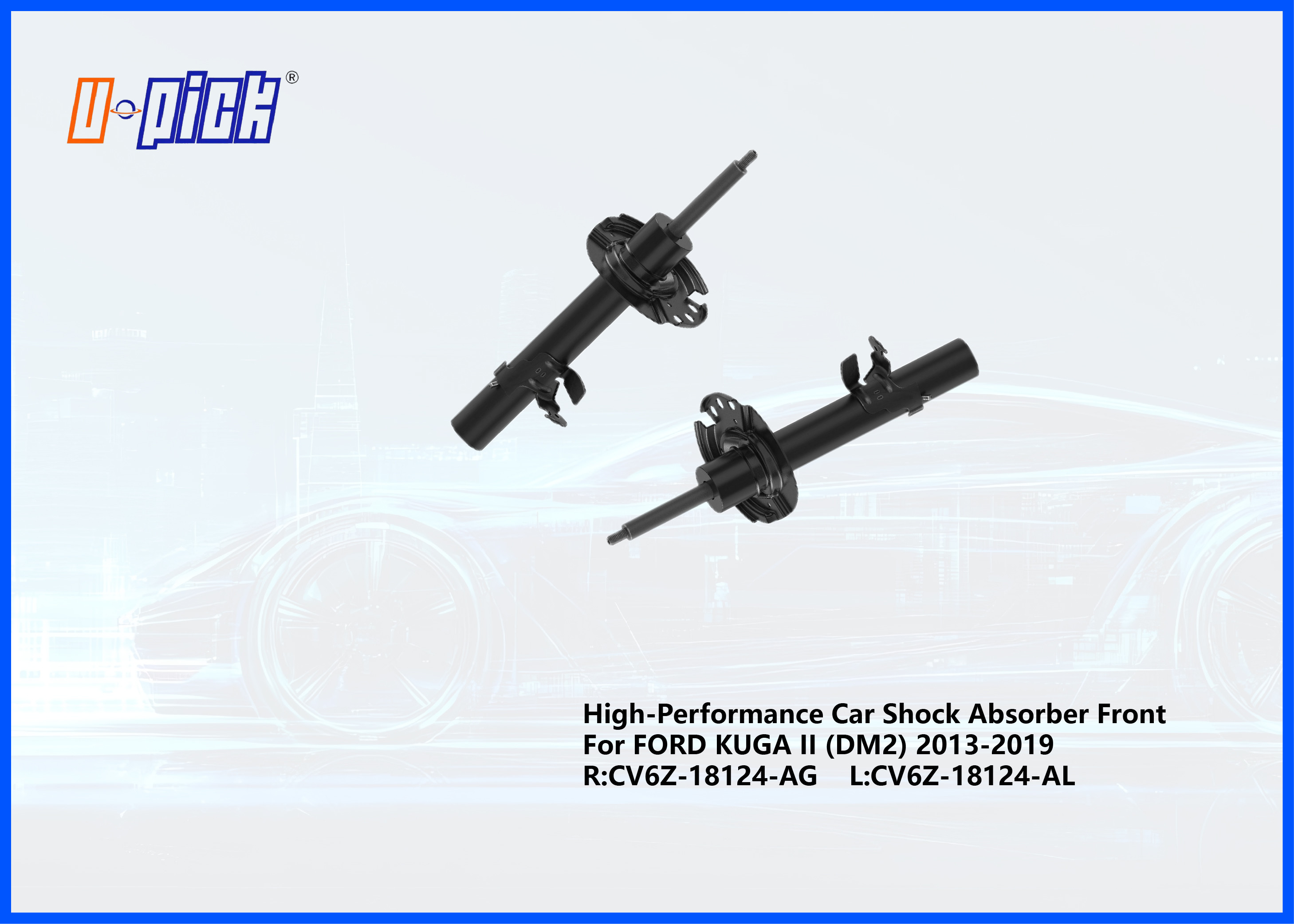 High-Performance Car Shock Absorber Front For FORD KUGA II (DM2) 2013-2019 R:CV6Z-18124-AG L:CV6Z-18124-AL