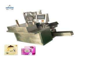 China Face Mask Folding Automatic Filling And Sealing Machine 0.5KW Power 1 Year Warranty factory