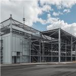 Modern Prefab Metal Buildings Steel Structure Industrial Building Construction