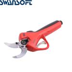 Swansoft 4.0CM 전기 가지 치기 가위 정리기 가위 LED 디스플레이 손가락 보호 / 프로그레시브 컷 가지 치기 용 가위