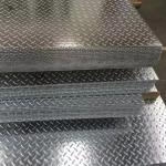 Anti Slip Diamond S235jr A36 Carbon Steel Chequered Sheet 1000 - 2000mm