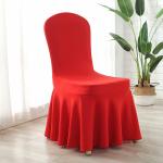 Plain Dyed 220gsm Spandex Elastic Banquet Chair Covers