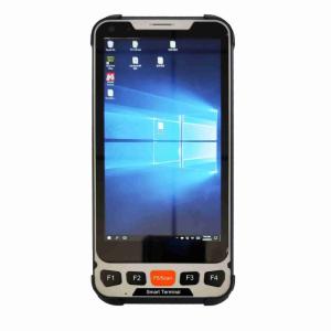 China 5.5 Inch 1.44Ghz Rugged Tablet Windows 10 Pro IP67 With 2D Barcode Scanner factory