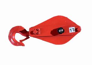 China 1 Ton Single Sheave Pulley Block Snatch Lifting Tools Block factory