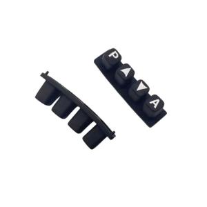 Screen Printed Silicone Rubber Customized Buttons Durable Customized With Molds