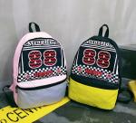 New nylon letter printed backpack fashion trend in summer in Europe and America