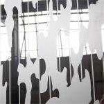 etched pattern stainless steel Decorative Mirror Stainless Steel panel
