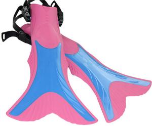 China Adjustable Mermaid Tail Fin Flipper For Youth Children's Diving Training factory