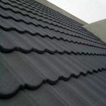 Frost Green Color Stone Coated Bond Tile 0.40mmBMT AZ70 Stone Coated Metal Tile