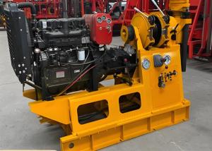 China 300KN Winch Hydraulic Borewell Machine 220V 500m Drilling Depth XY-2B factory