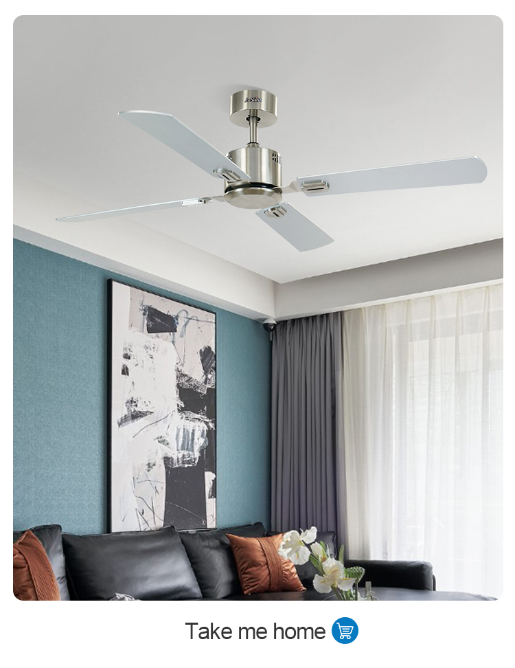 1stshine Ceiling Fan Timer 220V AC 3 Speeds Wall Control Low Noise for Rustic Style