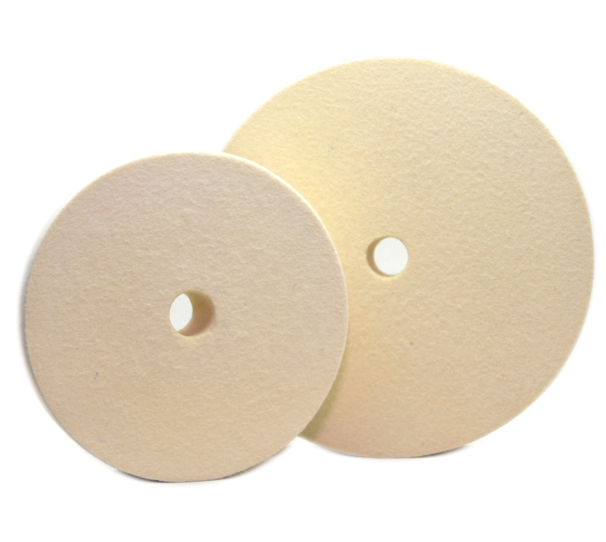 BOKE Factory high quality glass polishing spiral felt wheel for beveling machine