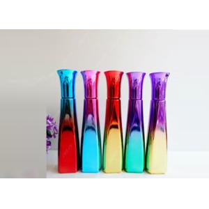 Frosted Refillable Perfume Atomiser Spray Screw Seal With UV Plastic Cap