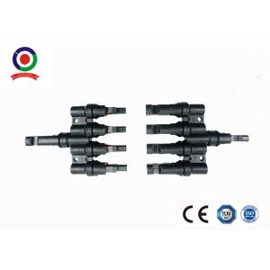 T Type Male & Female PV Branch Connectors 4 to 1