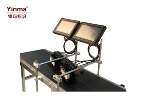 EXP / MFG Inkjet Printer For Packaging 1~100mm Printing Height YM-H198-8