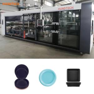 China Thermoforming Multiservo Disposable Plate Making Machine Party Supplies factory