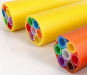 China Communication Hdpe Microduct , Conduit Pipe For Fiber Optic Cable factory