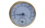 Steam Sauna Heater Accessories Sauna Wooden Thermometer / Clock for Hotel