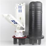 8 Trays 288 Core Fiber Optic Splice Closure , Splitter Fiber Joint Enclosure