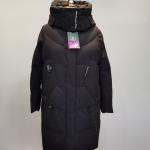 FODARLLOY Ladies Warm Hooded Cotton-padded Clothes Slim Long Down Winter Jackets