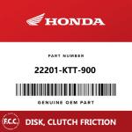 Motorcycle CBF125 CBF150 FCC Clutch Plate 22201-KTT-900 Paper Disk For Honda