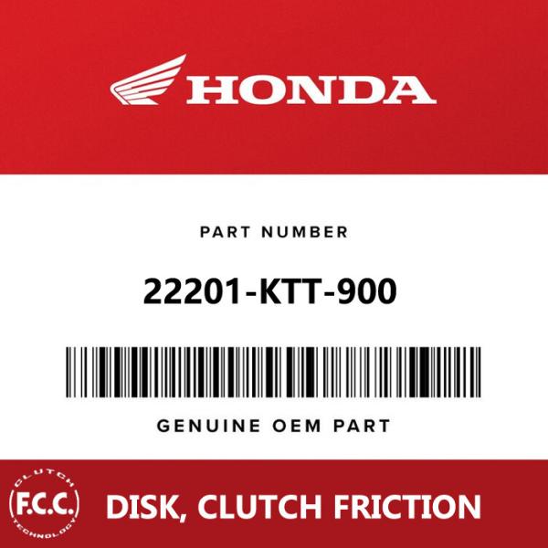 Motorcycle CBF125 CBF150 FCC Clutch Plate 22201-KTT-900 Paper Disk For Honda