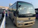 Second Hand Yutong ZK6728 Buses Used Golden Color Yuchai Engine Buses 28