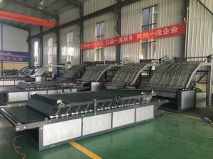 China semi automatic flute laminator/corrugated pasting machine 1300/1400/1500/1600 factory