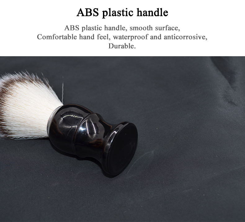 A Classic Black Customized Color Brush for Men Abeis Designer Travel Shaving Brush 2021