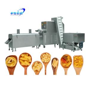 China Pasta Making Machines Zhuoheng Industrial Automatic Macaroni Extruder Maquina De Pasta factory
