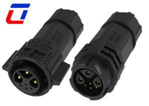 China M19 15A Waterproof Male Female Connector Plug And Socket IP67 3+4 Pin factory