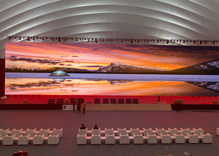 P3.91 Indoor Full Color LED Display Video Wall Panels SMD2121