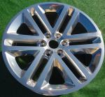 22x9.5 Polished Replacement Ford Replica Wheels 3993 For 2015-2017 Ford