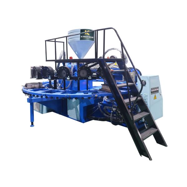 1 Color Slipper Moulding Machine Rotary PVC Chappal Making Machine 380V / 220V