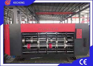 China 2 Color Flexo Folder Gluer Machine 600*1900 - 1600*2900mm Feed Range factory