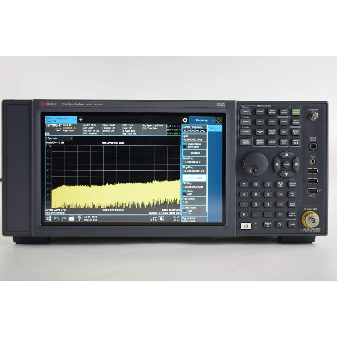 Multi Touch MXA Signal Analyzer RF Spectrum Analyzer Keysight N9021B 10Hz–50GHz