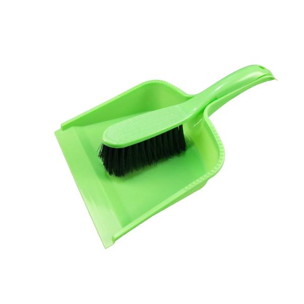 China Polypropylene Desktop Mini Dustpan And Brush Set Red Yellow Green factory
