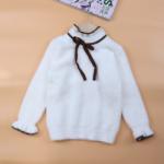 Baby Clothes Kids' Coat Winter Girls Feather Yarn Sweater Pullover Cute Baby