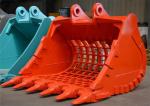 Heavy Duty Excavator Skeleton Bucket Hardox450/500/550 Ditching Tool 0.2-2.8