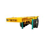 High Capacity 2 Axles 20 Feet Container Transportation Skeletal Semi Trailer for
