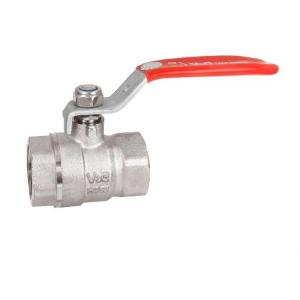 China 1/4 4 Female BSP X Female BSP Nickel Plating Brass Ball Valve on sale