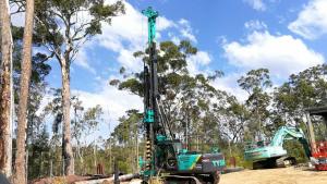 China CFA Construction Borehole Pile Machine KR80M factory