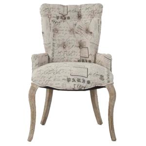 China antique armchair tufted chair restaurant armchairs wood and fabric chairs accent chair factory