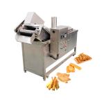Food Grade 304 Stainless Steel Automatic Deep Fryer For Potato Finger Chips And