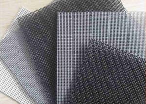 China Plain Woven 316 Stainless Steel Security Mesh Security Screen With Anti Corrosion factory