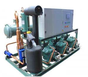 China Overload Protection Refrigeration Condensing Unit with Water-Cooled Evaporator and Condenser on sale