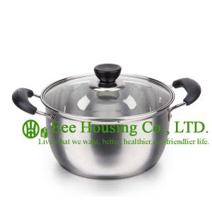 China Stainless steel cookware/induction cooking pot / steamer pot/soup/mini pot kitchen factory