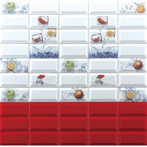 China AAA Grade White Body Interior Bread Tiles 75x152mm on sale