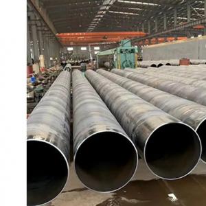 China SAW S355 Steel Welded Pipe Q345 Q460 Low Alloy Spiral Welded Tube factory